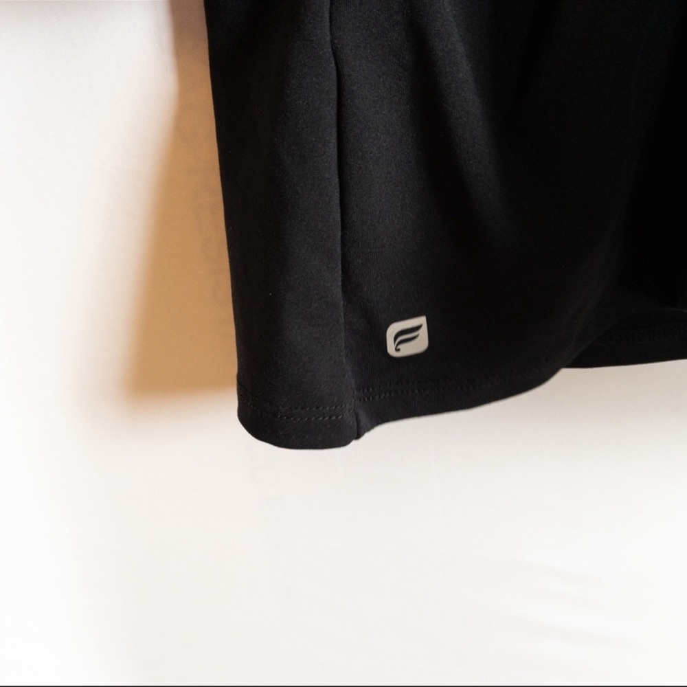 Fabletics Black Padded Loop Back Cutout Tank Top … - image 7